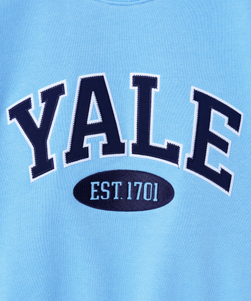 YALE（イェール）の「WOMENS 2 TONE ARCH CROP SWEATSHIRT PALE BLUE（スウェット・レディース・その他・MEDIUM/SMALL）」の4枚目の写真