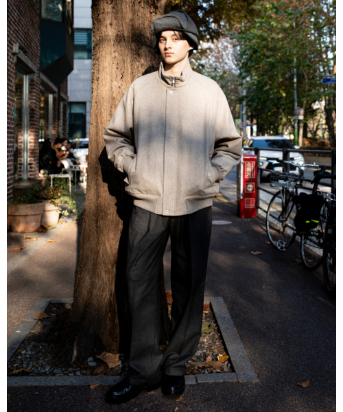 ASTLAY(アストレイ)の「Stella Cash Blend Harrington Jacket (Mink)(ブルゾン・メンズ・その他・2/3)」の2枚目の写真