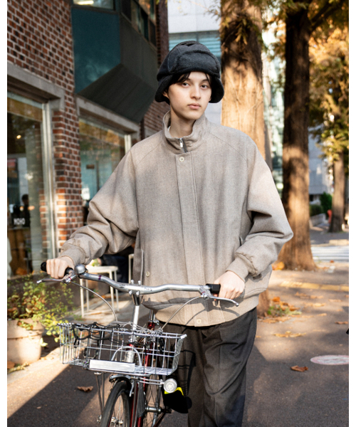ASTLAY(アストレイ)の「Stella Cash Blend Harrington Jacket (Mink)(ブルゾン・メンズ・その他・2/3)」の3枚目の写真