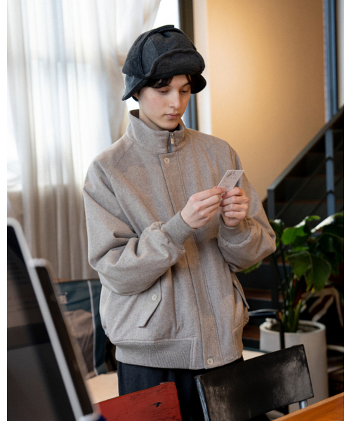 ASTLAY(アストレイ)の「Stella Cash Blend Harrington Jacket (Mink)(ブルゾン・メンズ・その他・2/3)」の6枚目の写真