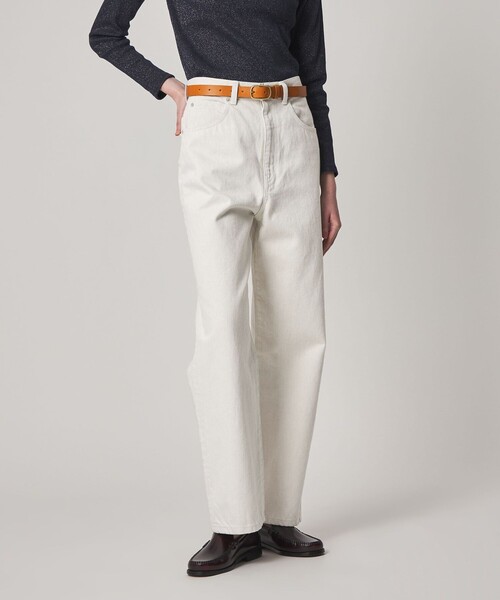 BEAUTY&YOUTH UNITED ARROWS（ビューティーアンドユースユナイテッドアローズ）の「＜Steven Alan＞コットン ストレート デニムパンツ（デニムパンツ・レディース・ブラック/オフホワイト・L/M/S/XS）」の7枚目の写真