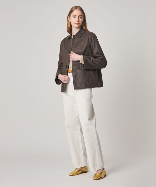 BEAUTY&YOUTH UNITED ARROWS（ビューティーアンドユースユナイテッドアローズ）の「＜Steven Alan＞コットン ストレート デニムパンツ（デニムパンツ・レディース・ブラック/オフホワイト・L/M/S/XS）」の10枚目の写真