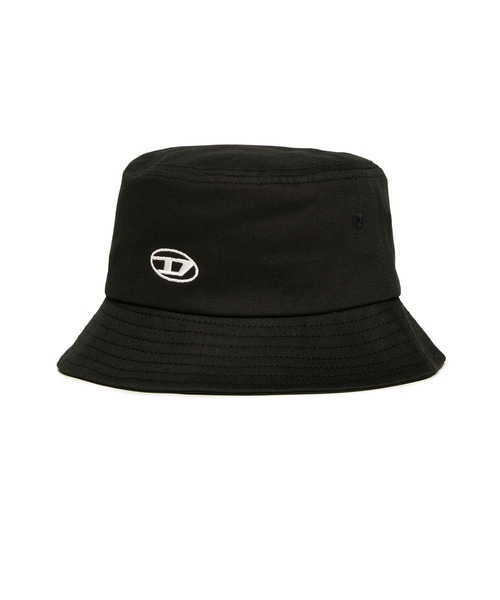 DIESEL KIDS（ディーゼルキッズ）の「DIESEL（ディーゼル）Kids & Junior ワンポイントブランドロゴバケットハット（ハット・キッズ・ブルー/オレンジ/ブラック・Ⅰ/Ⅱ/Ⅲ）」の2枚目の写真