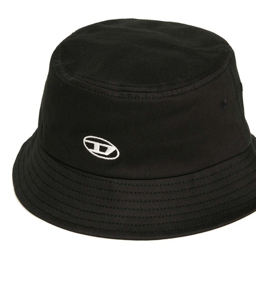 DIESEL KIDS（ディーゼルキッズ）の「DIESEL（ディーゼル）Kids & Junior ワンポイントブランドロゴバケットハット（ハット・キッズ・ブルー/オレンジ/ブラック・Ⅰ/Ⅱ/Ⅲ）」の6枚目の写真