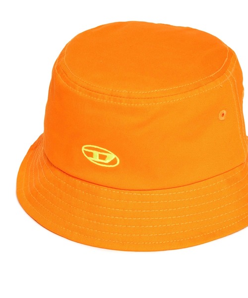 DIESEL KIDS（ディーゼルキッズ）の「DIESEL（ディーゼル）Kids & Junior ワンポイントブランドロゴバケットハット（ハット・キッズ・ブルー/オレンジ/ブラック・Ⅰ/Ⅱ/Ⅲ）」の5枚目の写真