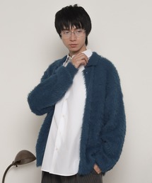 LUCY（ルーシー）の「LUCY/フェザーニットボタンシャツ（カーディガン/ボレロ）」