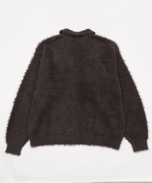 LUCY（ルーシー）の「LUCY/【25年秋冬新作】フェザーニットボタンシャツ（カーディガン/ボレロ・メンズ・ブルー/チャコール・LARGE/MEDIUM）」の22枚目の写真