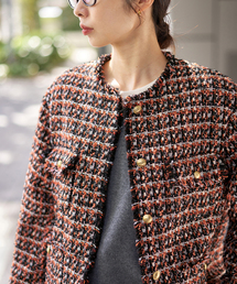 IENA｜イエナのジャケット/アウター（ツイード）通販 - ZOZOTOWN