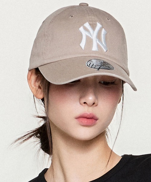 MLB（メジャーリーグベースボール）の「【日本未入荷】MLB KOREA シグネチャー アンストラクチャーボールキャップ NYヤンキース LAドジャース（キャップ・レディース・ベージュ/ブラック/ワイン/グリーン/スカイブルー/ブルー・FREE）」の8枚目の写真