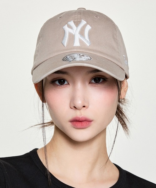 MLB（メジャーリーグベースボール）の「【日本未入荷】MLB KOREA シグネチャー アンストラクチャーボールキャップ NYヤンキース LAドジャース（キャップ・レディース・ベージュ/ブラック/ワイン/グリーン/スカイブルー/ブルー・FREE）」の7枚目の写真