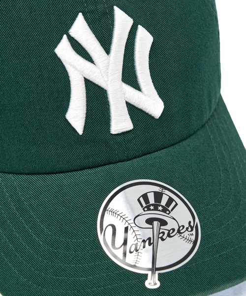 こ*ー様 ツバ裏緑　〜90s ANNCO×MLB NY ヤンキース　ベースボール 47 エムブイピー ニューヨーク・ヤンキース FLORA フラワー ダーク 帽子