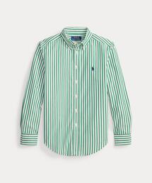 POLO RALPH LAUREN CHILDRENSWEAR | ストライプド コットン ポプリン シャツ(シャツ/ブラウス)