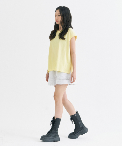 PLAYO(プレイオ)の「エヌエスTシャツ _ イエロー(Tシャツ/カットソー・レディース・その他・FREE)」の2枚目の写真