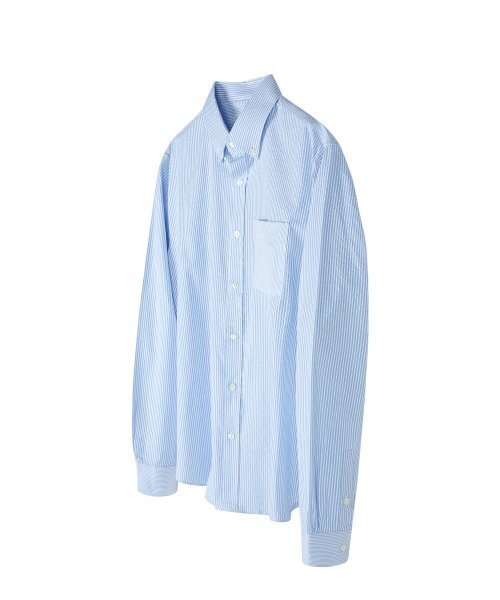 YOUNEEDGARMENTS(ユーニーズガーメンツ)の「コットンリラックスドシャーリングシャツ(ブルーストライプ)(シャツ/ブラウス・メンズ・その他・40/38)」の3枚目の写真