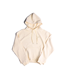 LOGO EMBLEM HOODIE (IVORY)