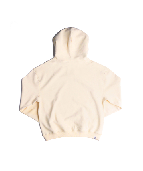 ALL EYES DOWN(オール アイズ ダウン)の「LOGO EMBLEM HOODIE (IVORY)(パーカー・メンズ・その他・SMALL/MEDIUM/LARGE/X-LARGE)」の2枚目の写真