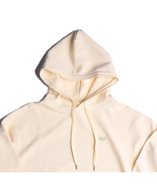 ALL EYES DOWN(オール アイズ ダウン)の「LOGO EMBLEM HOODIE (IVORY)(パーカー・メンズ・その他・SMALL/MEDIUM/LARGE/X-LARGE)」の3枚目の写真