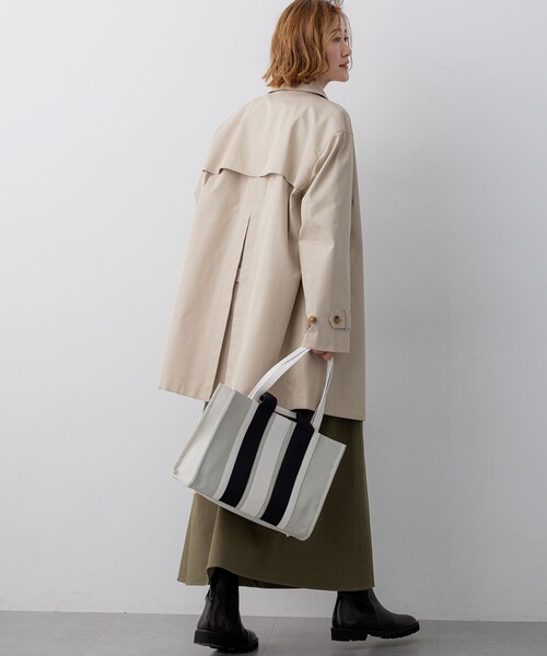 エアータンブラー TCギャバジン ステンカラーコート（ステンカラー