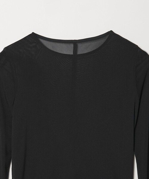 EMMEL REFINES（エメルリファインズ）の「＜EMMEL REFINES＞EM ソフトチュール シアークルーネック（Tシャツ/カットソー・レディース・ライトブルー/ブラック/ホワイト・FREE）」の22枚目の写真