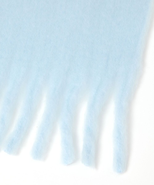 studio CLIP(スタディオクリップ)の「ふわふわ細マフラー(マフラー・レディース・ネイビー/ピンク/ライトブルー・FREE)」の6枚目の写真