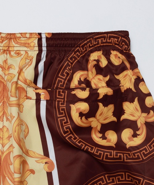 VANQUISH（ヴァンキッシュ）の「VANQUISH / ヴァンキッシュ Royalty バロック柄 ショートパンツ（その他パンツ・メンズ・バーガンディー/ホワイト・M/L）」の10枚目の写真