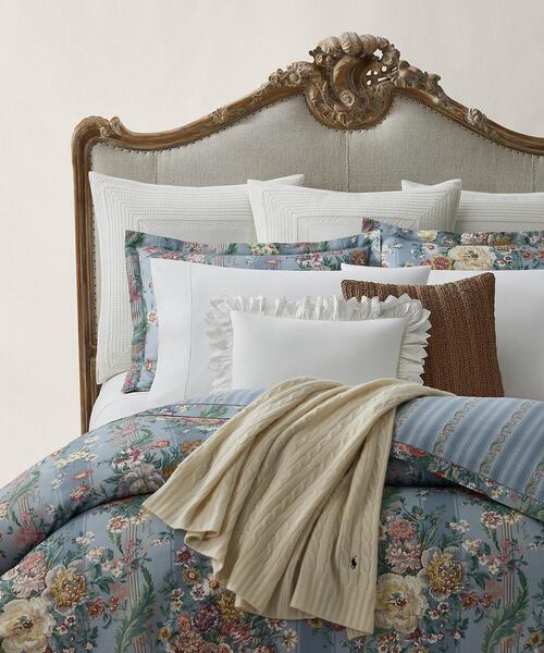 ラルフローレン ADALIA デュべカバー、ピローシャムセット掛け布団、枕カバー RALPH LAUREN HOME（ラルフ ローレン ホーム）の「Adalia デュベ