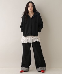 RAGEBLUE（レイジブルー）の「Wジップ/ポンチショートパーカー（パーカー）」