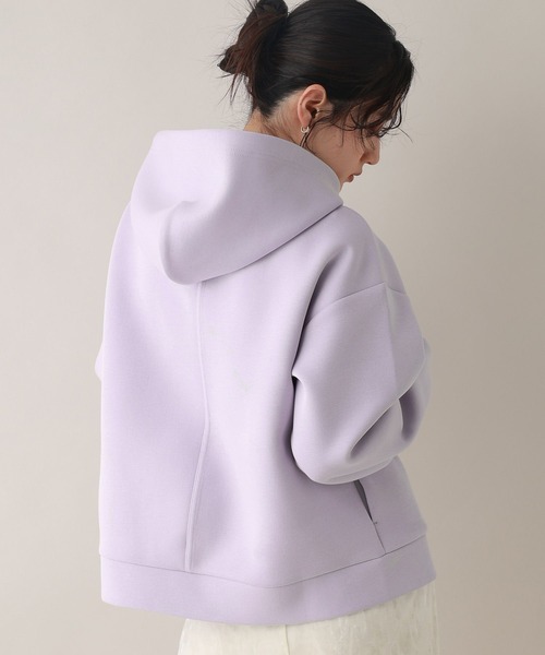 RAGEBLUE（レイジブルー）の「Wジップ/ポンチショートパーカー（パーカー・レディース・ライトパープル/オフホワイト/ブラック・FREE）」の18枚目の写真