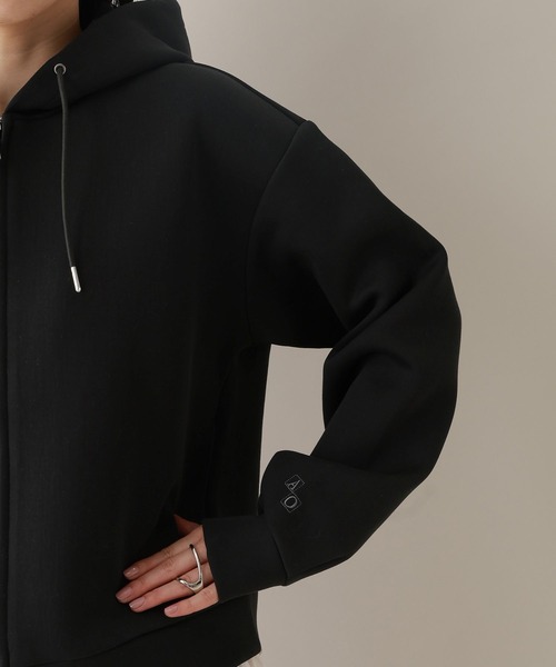 RAGEBLUE（レイジブルー）の「Wジップ/ポンチショートパーカー（パーカー・レディース・ライトパープル/オフホワイト/ブラック・FREE）」の22枚目の写真