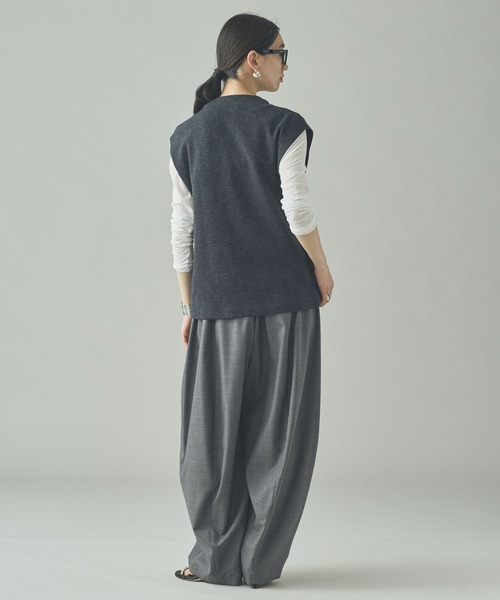 Curensology(カレンソロジー)/マスキュリンニットベスト（ベスト