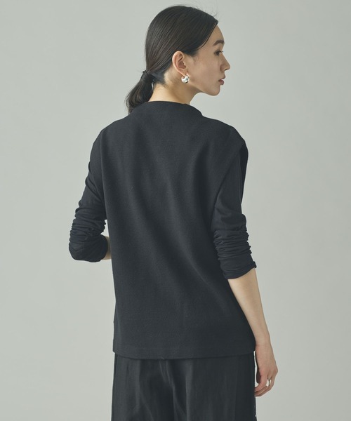 Curensology（カレンソロジー）の「Curensology(カレンソロジー)/マスキュリンニットベスト（ベスト・レディース・ブラック/グレー・FREE）」の11枚目の写真