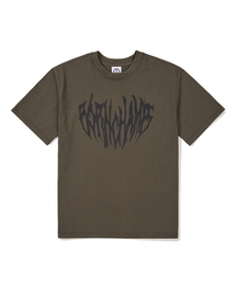 ハートトライバルロゴ半袖TシャツB24ST13KH