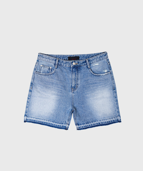 ANYTIME LOREAK(エニタイムロレーク)の「PEONY DENIM SHORTS - BLUE(その他パンツ・レディース・その他・SMALL/LARGE)」の3枚目の写真