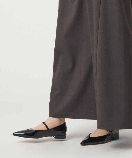 ODETTE E ODILE（オデットエオディール）の「【WEB限定】ポインテッド ストラップ フラット20■↓↑（パンプス・レディース・オフホワイト/ブラック/ネイビー・22cm/22.5cm/23cm/23.5cm/24cm/24.5cm/25cm）」の7枚目の写真