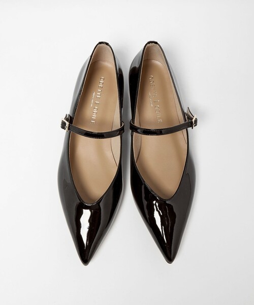 ODETTE E ODILE（オデットエオディール）の「【WEB限定】ポインテッド ストラップ フラット20■↓↑（パンプス・レディース・オフホワイト/ブラック/ネイビー・22cm/22.5cm/23cm/23.5cm/24cm/24.5cm/25cm）」の22枚目の写真