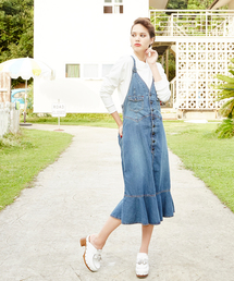 ★美品★ヒステリックグラマー　ヒスベア　HYSBEAR　デニム　ワンピース 10247226B_33_D_215.jpg