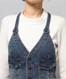 HYSTERIC GLAMOUR（ヒステリックグラマー）の「USED加工デニムOP