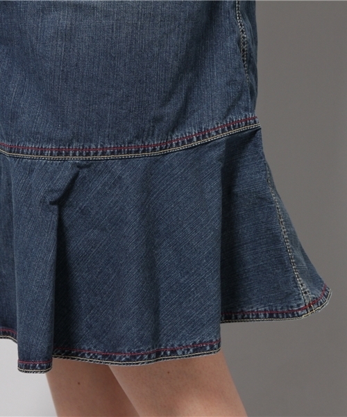 HYSTERIC GLAMOUR（ヒステリックグラマー）の「USED加工デニムOP