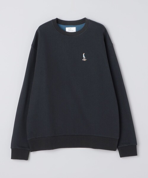 SHIPS Colors(シップス カラーズ)の「SHIPS Colors:ワンポイント刺繍 ハイスペック スウェット◇(スウェット・メンズ・ダークグレー/ライトグレー/ブラック・MEDIUM/LARGE/X-LARGE)」の5枚目の写真