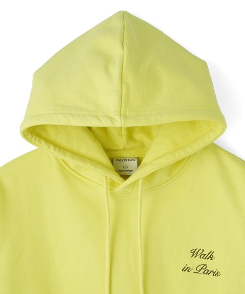 styles(スタイルス)の「WALK IN PARIS Napoli heritage hoodie 24FW NAPOLI HOODIE(パーカー・メンズ・イエロー・L/XL)」の7枚目の写真