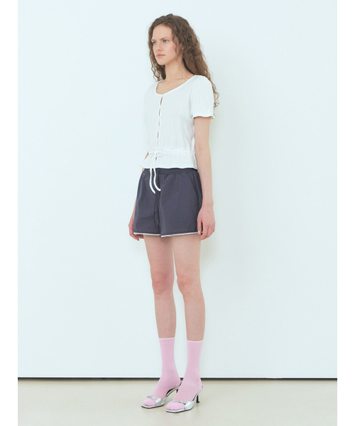 ETMON(エトモン)の「Eyelet Cotton Blouse White(シャツ/ブラウス・レディース・その他・FREE)」の5枚目の写真