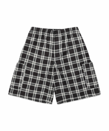 CHECK PARACHUTE CARGO SHORTS_BLACK(NG2ESUPA60A)