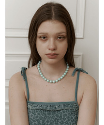KINDABABY（カインダベイビー）の「glint mint pearl necklace（ネックレス）」