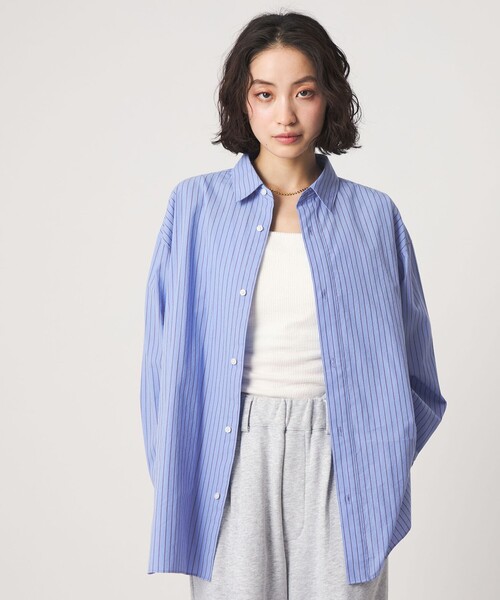 CITEN（シテン）の「＜CITEN＞エッセンシャルシャツ（シャツ/ブラウス・レディース・ピンク/イエロー/コバルトブルー/ライトブルー・S/M）」の2枚目の写真