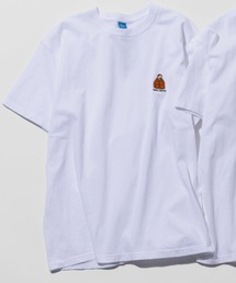 FINEBOYS掲載モデル★Good On × SIERRA DESIGNS 別注 ワンポイント刺繍 マウンテンパーカーロゴTシャツ
