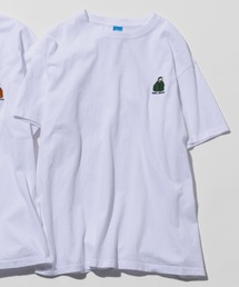 FINEBOYS掲載モデル★Good On × SIERRA DESIGNS 別注 ワンポイント刺繍 マウンテンパーカーロゴTシャツ