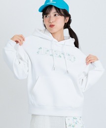 archivio（アルチビオ）の「<LADIES>花柄刺繍UVダンボールパーカー（パーカー）」