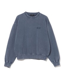 BEAMS HEART | スノーウォッシュ ステッチ クルーネック スウェット(スウェット)