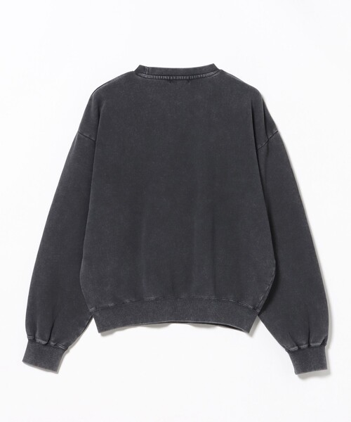 BEAMS HEART(ビームスハート)の「スノーウォッシュ ステッチ クルーネック スウェット(スウェット・メンズ・ネイビー・MEDIUM)」の5枚目の写真