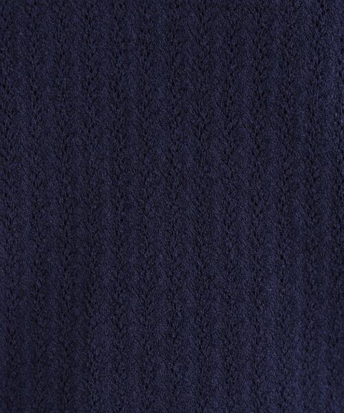 LAURA ASHLEY(ローラアシュレイ)の「【洗える/透かし編み】スカラッププルオーバーニット(ニット/セーター・レディース・オフホワイト/ライトグレー系9/ネイビー・38/40)」の15枚目の写真